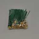 MSCFTFB 10pcs Tassel Purse Charm,Leather Keychain,Key Chain for Car Keyring Purse Accessory Bag Charm Gift for Mom(Green)