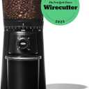 OXO Brew Conical Burr Grinder - Matte Black, Stainless Steel Burrs, One-Touch Automatic Smart Grind