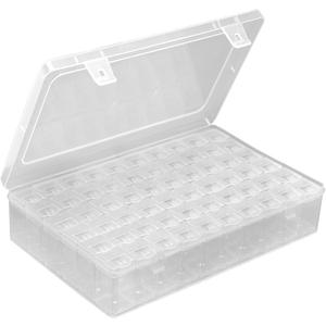 2 x Diamond Painting Storage Containers with Lids - 60PCS Portable Transparent Plastic Set - Perfect for Diamond Art Storage, Diamond Art Supplies, Diamond Art Accessories & Diamond Art Kits for Beginners