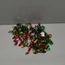 MEEDEE 6 Inch Red, Green and Gold Self-Adhesive Christmas Bows, Crimped Curly Ribbon Gift Bows for Gift Wrapping Paper, Bags, and Boxes  Holiday, Everyday, and All-Occasion Decorations (12 Count)