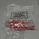 Boao 30 Pieces Valentine Heart Lip Gloss Tube Empty Funny Mini Plastic Lip Gloss Containers with 4 Pieces Plastic Funnels Valentine's Day Gifts for Women Girls DIY Cosmetics, 5 ml