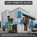 Intercoms Wireless for Home,Two Way Real-Time Intercom 984 Feet Range,Room to Room Intercom for Home Office Business with 4 Volume Levels 4 Chimes,Wireless Intercom System with Charging Base