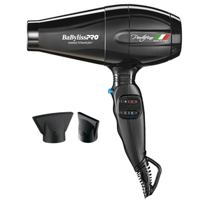 BaBylissPRO Nano Titanium Italian Portofino Hair Dryer - Professional 2000 Watt Blow Dryer