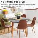 Farmhouse Round Fitted Table cover with Elastic Waterproof Outdoor Indoor Vinyl Tablecloth Washable Wipeable Table Cloth for Picnic Camping Party (Wood, Fits up to 36" - 44" Diameter)