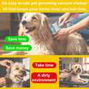 Pet Groom Tool Parts Replacement for Dyson V11 V8 V7 V10 V15 Brush Vacuum Cleaners,Animal dog grooming Attachment Brush with Flexible Extension Hose + Trigger Lock,cleaning Accessories