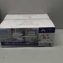 NKPU 52 Inch Ceiling Fans with Lights, Black Ceiling Fan and Remote/App Control, 2 Downrods, DC Reversible, Noiseless, Dimmable, 5 Dual-Sided Blades Modern Ceiling Fan for Indoor/Outdoor Use