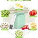 iplusmile Fruit Slicer Cup for Egg Strawberry, 3 Sets Handheld Fruit Slice Banana Cutter, Quickly Making Vegetable Salad Cutter Craft Kitchen Tool