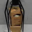 HPC Decor Modern Farmhouse Lanterrn Decor- Black Metal Candle for Summer Night- Lanterns w/Timer Flickering Candles for Living Room,Home,Indoor, Outdoor,Table,Fireplace Mantle Dcor