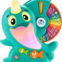 Fisher-Price Toddler Toy Linkimals Learning Narwhal Game for Ages 18+ Months, Compatible Only with Linkimals Items