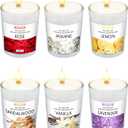 Scented Candles Gifts Set for Women, Aromatherapy Soy Wax Candles for Home, 6 Pack Jar Candle for Men Birthday, Valentine, Anniversary, Christmas Gifts