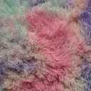 Rainbow Rug for Girls Room, 5x7 Fluffy Area Rugs for Bedroom, Colorful Kids Rug Cute Anti-Skid Indoor Carpet for Nursery, Living Room, Playroom, Home Decor
