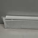 Linear Bar Air Grille 32" X 4", Aluminum Air Supply/Return Grilles,Easy Air Flow,Removable Grille/Door-HVAC Air Vent Cover,White[Outer Dimensions: 32.8"w X 4.8"h]