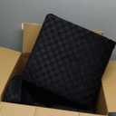 JOEJOY Elevated Dog Car Seat for Small/Medium Dogs up to 35 lbs, Memory Foam Booster Seat with Detachable Washable Cover, Travel-Safe Car Bed with Safety Belts & Storage Pockets, Black