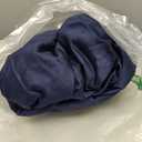 ROYALE LINENS Fitted Sheet with Pillowcases - Queen Fitted Sheets with 2 Pillowcases - 300 Thread Count 100% Organic Cotton - Fits Mattress Up to 18" Deep - Soft & Breathable - Navy (No Flat Sheet)