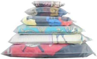 100pc Travel Storage Bags,3mil Horizontal Packaging Bags with Vent Hole, Fast Resealable Poly Plastic Merchandise Zip Bags for Packaging Board Games, Cards, Phone Case,Apparel(6x7")