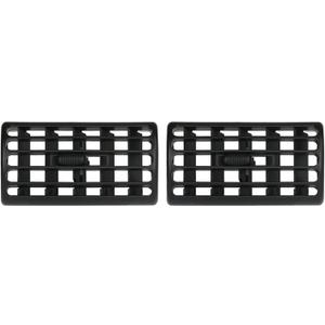 2PCS Center Console Air Vent Grille for Jeep Wrangler TJ 1997-2006 Jeep Cherokee XJ 1997-2001 Replaces 5FS10DX9 Dash Center Dash Vents Louver Outlet Air Conditioning Heater Vents