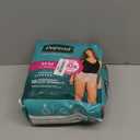 Depend Fresh Protection Adult Diapers, Incontinence & Postpartum Bladder Leak Underwear for Women, Disposable, Maximum, Medium, Blush, 18 Count,