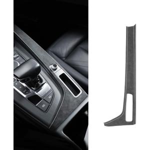 BETTERHUMZ Center Console Gear Shift Panel Cover Trim Compatible with Audi A4 S4 B9 A5 S5 RS5 2017-2024 for Alcantara Strip Sticker Car Interior Accessories (for Alcantara)