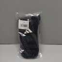adidas mens Half Crew Solid Socks (12.5-15, Black)