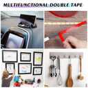 2 x EMITEVER Double Sided Tape 2 Rolls, Heavy Duty Mounting Tape, 16.5FT x 0.94IN Adhesive Foam Tape for Home Office Decor