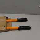 KSEIBI 141610 Mini Bolt Cutters 8 inch - Spring Loaded, CR-V Steel, Sharpened Cutting Edge, Wire Cutter, Snips Clippers, One Hand Operation, Small and Portable Design with Soft Grip Anti-Slip Handle