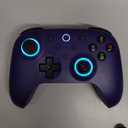 8BitDo Ultimate 2 Wireless Controller for Windows & Android, Gaming Controller with TMR Joysticks, Switchable Hall Effect/Tactile Triggers, RGB Fire Ring, 8Speed Wireless Tech, Purple