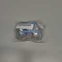 PATIKIL 2pcs Wrist Bells, Jingle Bells Ankle Bells Hand Bells Wrist Bells Bracelet Percussion Instruments Musical Rhythm Band with 5 Silvery Bells for Party Christmas, Blue