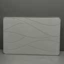 Veeloim Stone Bath Mat Diatomaceous Earth Shower Mat Non-Slip Super Absorbent Diatomite Stone Bath Mats for Bathroom Floor Quick Drying Natural Easy to Clean(23.6''×15.4" White)