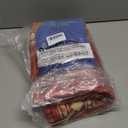 CAROMIO Christmas Runner Rug Modern Bordered Hallway Runner Rug, Washable Area Rug Stain Resistant Non-Slip Carpet Minimalist Border Floor Cover Entryway Rug for Laundry Kitchen, Maroon, 2' x 6'