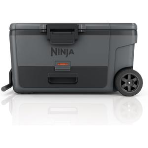 Ninja FrostVault | 65qt Wheeled Cooler with Cold Dry Zone | Integrated Fridge-Temp Dry Storage Drawer | Premium Heavy-Duty Insulated Cooler | Keeps Ice for Days | Charcoal Gray | FB265CG