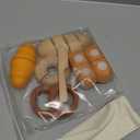 Play Food Sets for Kids Kitchen for Toddler 1-3 Toy Food Grocery Pretend Playsets 2 3 4 5 6 Year Old Boys Girls Birthday Gift Ages 4-8 Educational Bread Bakery Toys