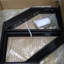 Steel Stair Riser 2 Pack, 1-Step Steel Stair Stringer for Outdoor Steps