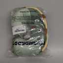 Niuniu Daddy Dinosaur Kids Travel Neck Pillow Road Trip Essentials for 3-8 Years Old, Memory Foam Dino Portable Pillow for Airplane Travel Essentials, Green Triceratops Cervical Pillow for Boys Girls