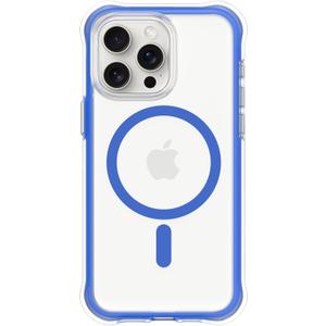 ORNARTO Air Case for iPhone 15 Pro Max Clear, Compatible with MagSafe, Military-Grade Drop Protection Cover with Built-in Air-Blue