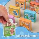 Kids Valentines Day Gifts for School 30PACK - Animal Erasers and Gifts Boxes, Valentines Day Cards for Kids Toddlers Preschool Classmates Boy and Girl Classroom Exchange, Girl Birthday Return Gifts