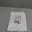 NEATERIZE Shower Curtain White - Hotel Style Shower Curtains for Bathroom with Waffle Design, 72x84 Inches - White Fabric Shower Curtain - Cortinas de Bao Elegantes