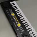 Kids Piano Keyboard with Microphone, 49 Keys Portable Electronic Piano Keyboard for Kids Beginners Ages 3 4 5 6 7, Toy Music Keyboard Birthday Xmas Gift for Girls Boys, Black