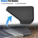Rear Left Driver Side Running Board End Cap Step Compatible with 2015 2016 2017 2018 2019 2020 Ford F150,Replace FL3Z16N455-BA, FL3Z16N455BA
