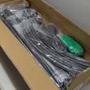 Garden Trellis Arch 7FT PP-Coated Stainless Steel Metal Extra Tall Cucumber Trellis Arch Garden Arch Trellis for Climbing Plants Outdoor Vegetable Trellis with Trellis Netting (Black)