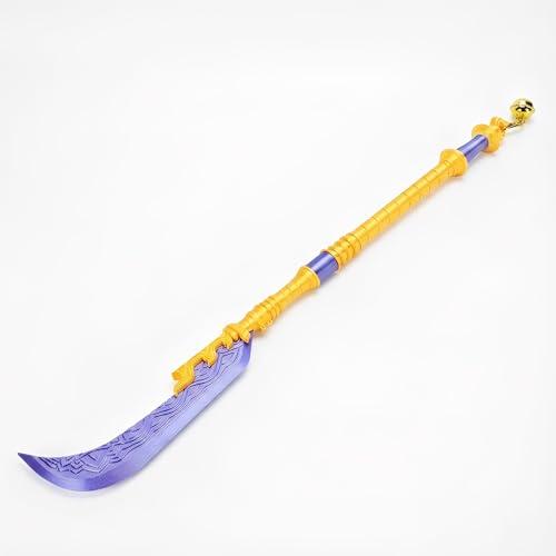 Vikye Cosplay Kpop Sword, 25in Anime Sword Replica Fantasy Costume with Bell and Cord for Anime Conventions and Photoshoots