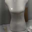 SHAREWIN Mannequin Torso Dress Form 40.55-73.23 Inch Height Adjustable Female Model Display Mannequin Body with Metal Bracket and Rectangular Base for Sewing Dressmakers Dress Jewelry Display, Beige