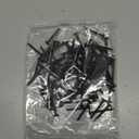 #6 x 1-1/4" Wood Screw 100Pcs Truss Head Phillips 18-8 (304) Stainless Steel Fast Self Tapping Screws Black Oxide by SG TZH