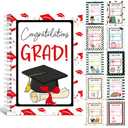 Motiskyy 2026 Graduation Gift Card Book 7 x 5 Inch College Survival Gift Card Book Congrats Grad Survival Album Keeper for Graduation Leaving Home Season Reminders Greeting (Grad)