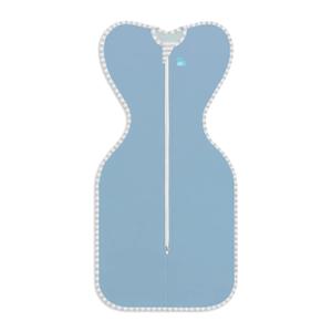 Love to Dream Swaddle UP, Baby Sleep Sack, Self-Soothing Swaddles for Newborns, Improves Sleep, Snug Fit Helps Calm Startle Reflex, New Born Essentials for Baby, 1.0 TOG, 813 lbs lbs, Blue (Small (8-13 lbs.))