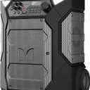 Monster Rockin' Roller 270 Portable Indoor/Outdoor Wireless Speaker, 200 Watts, Up to 100 Hours Playtime, IPX4 Water Resistant, Qi Charger, Connect to Another TWS Speaker 
