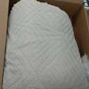 Litanika California King Comforter Set Beige, 3 Pieces Cream Tufted Boho Farmhouse Bedding Comforter Sets, Lightweight Fluffy Comforter Bed Set for All Season (104x96In Comforter and 2 Pillowcases)