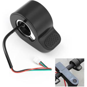 Electric Scooter Throttle Thumb Replacement, Universal Fit Thumb Throttle Accelerator with Waterproof Connector, Compatible with GOTRAX GXL V2/Hiboy S2 and S2 Pro/Megawheels S10 Models