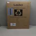 Lasko Oscillating Cyclone Pedestal Fan, Adjustable Height, Timer, Remote Control, 3 Speeds, for Bedroom, Living Room, Home Office, 18", Black, 1843