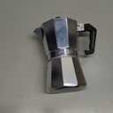 Primula Classic Stovetop Espresso and Coffee Maker, Moka Pot for Italian and Cuban Caf Brewing, Greca Coffee Maker, Cafeteras, 6 Espresso Cups, Silver