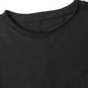 SOFIA'S CHOICE Women's Flare Long Sleeve Crop Top T Shirt Crewneck Lettuce Trim Tops Black XX-Large